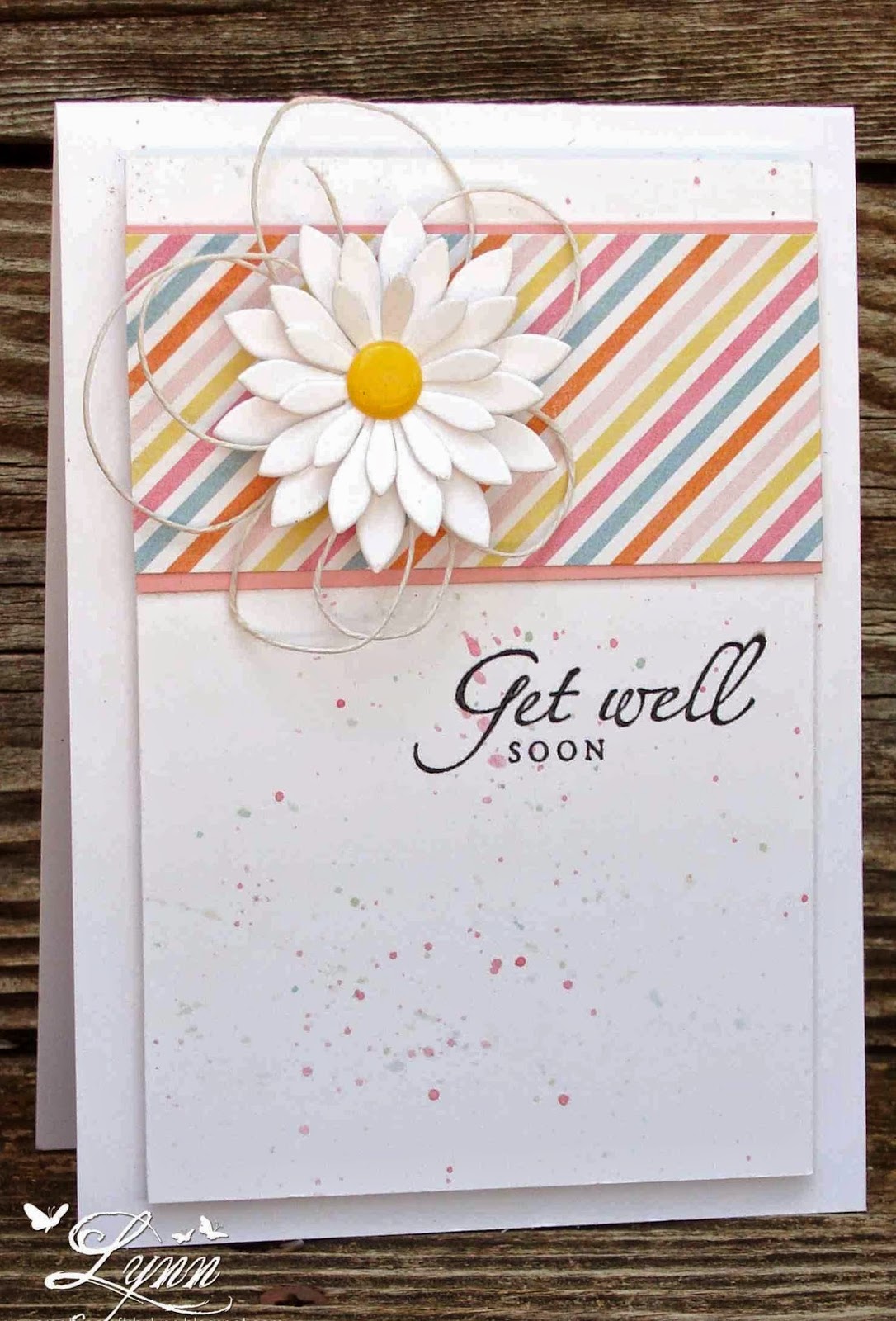 Creative Crafts by Lynn Get Well Flower