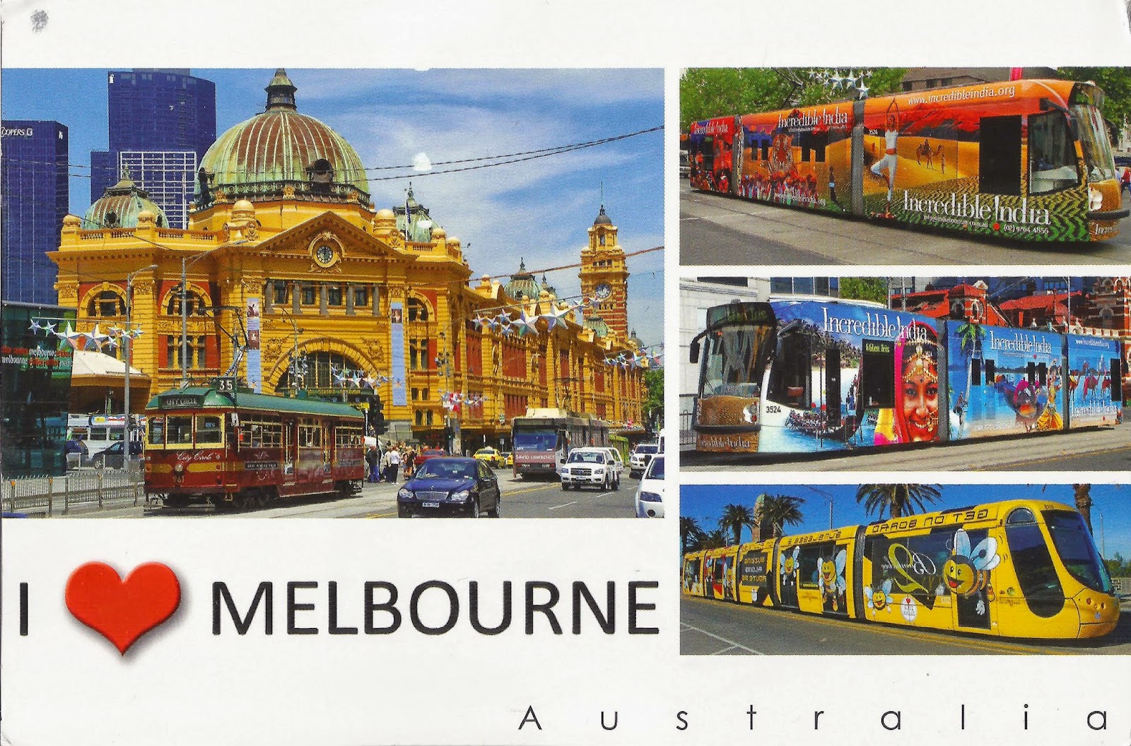Janne's Postcards. 838 Melbourne, Australia