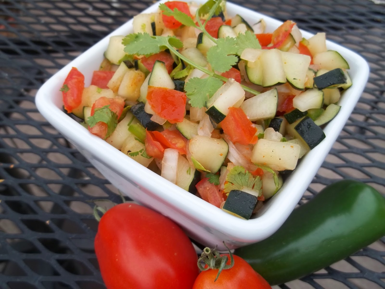 Christy's Cooking Creations Zucchini Salsa