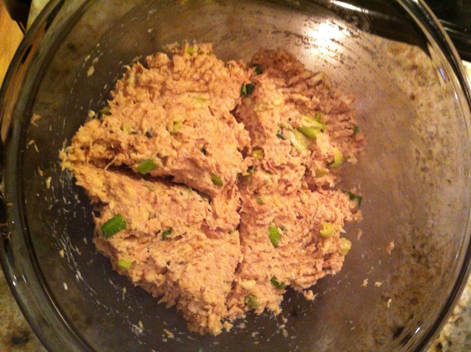 DoughMestic Diva Lemon Garlic Tuna Cakes