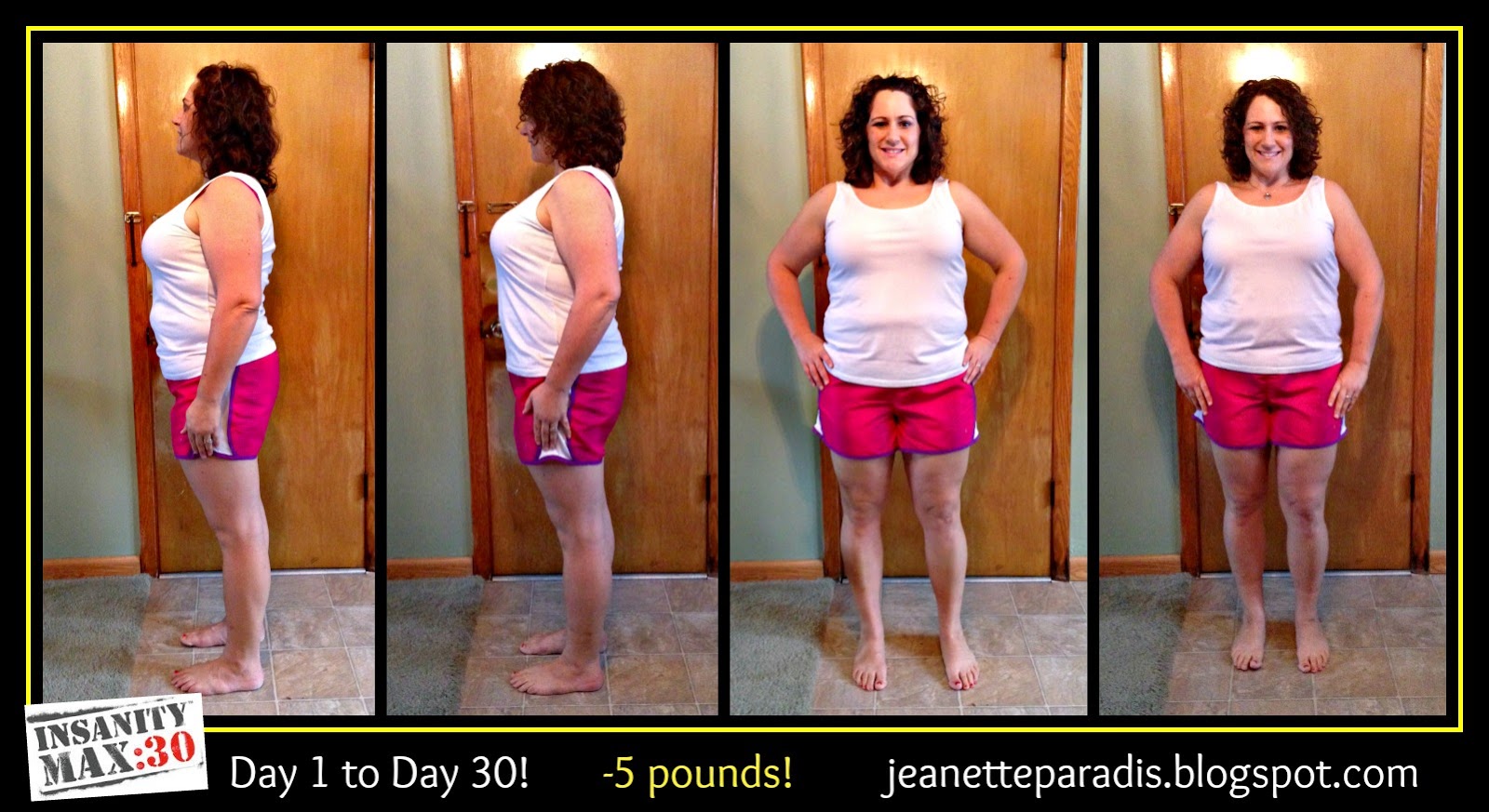 Insanity workout results 30 days for Beginner