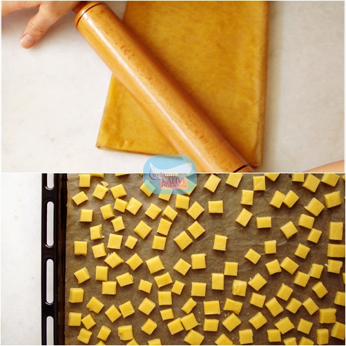 Ev Yapımı Bisküvili MOZAİK PASTA Leyla�nın Kahve Dükkanı