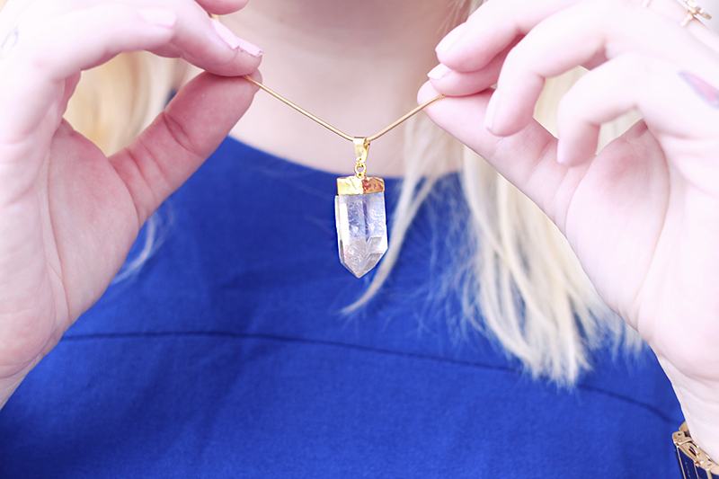 crystal cactus quartz necklace audrey kitching