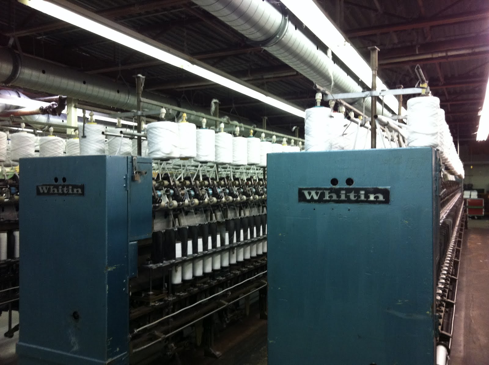 Pictures from the Spinrite Factory Vickie Howell