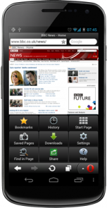 Opera Mini 7 for Android  Can be Downloaded