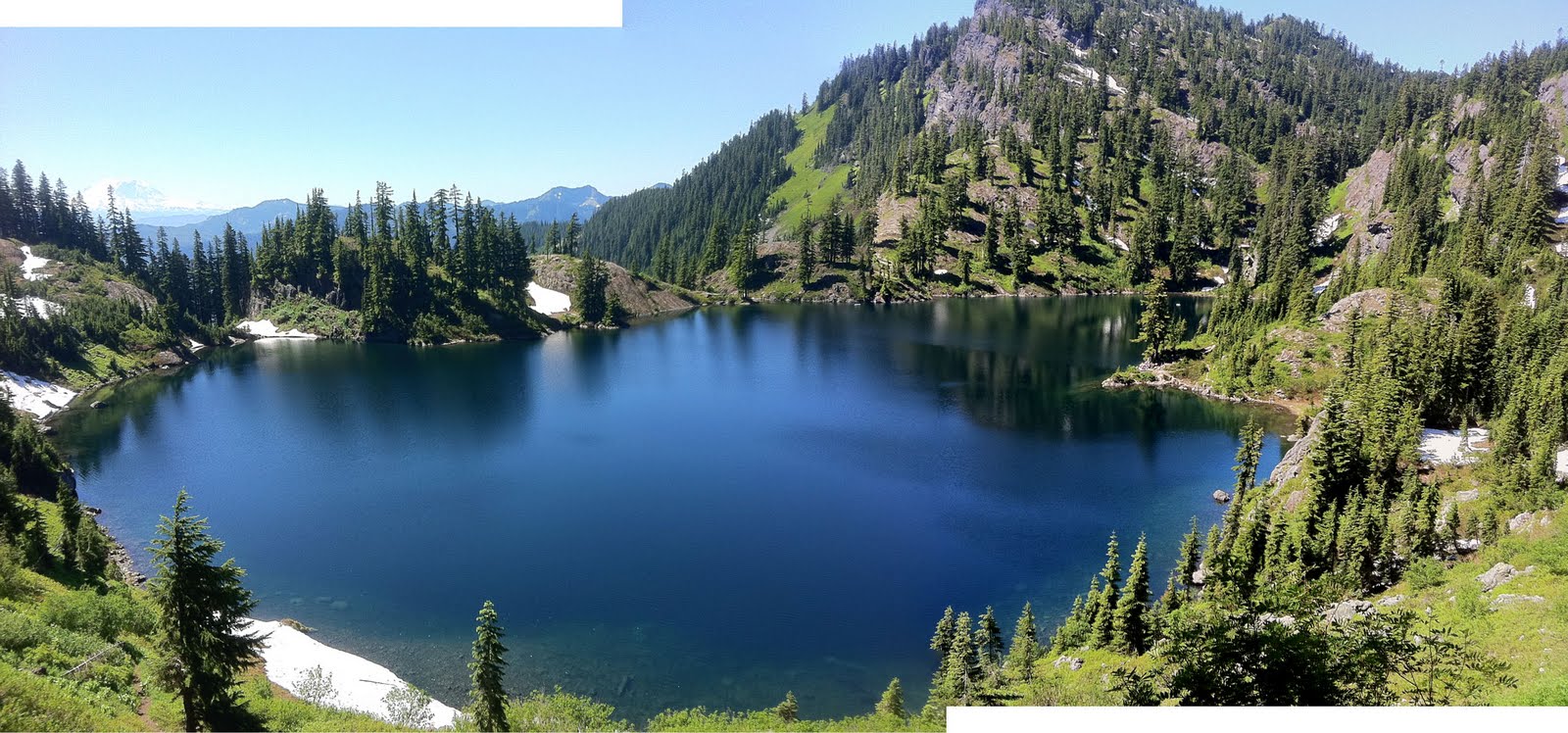 Fly Fishing from Snoqualmie The Back Door to Lake Lillian, Rampart Lake 1