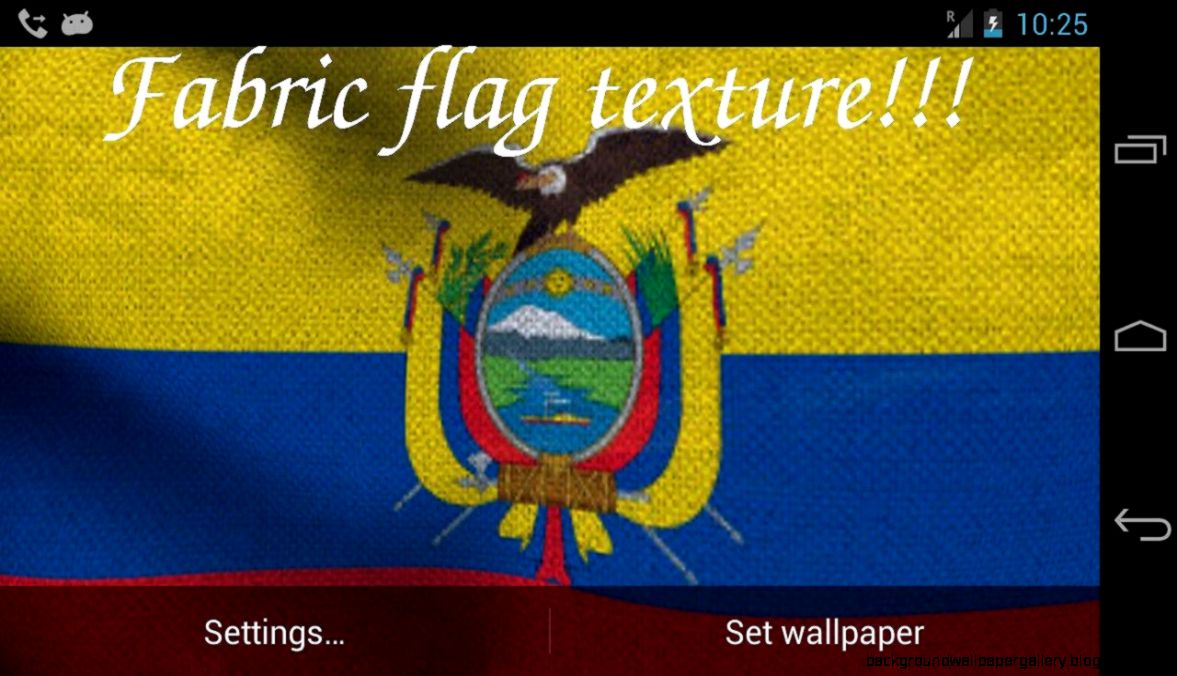 Ecuador Countries Flag Wallpaper