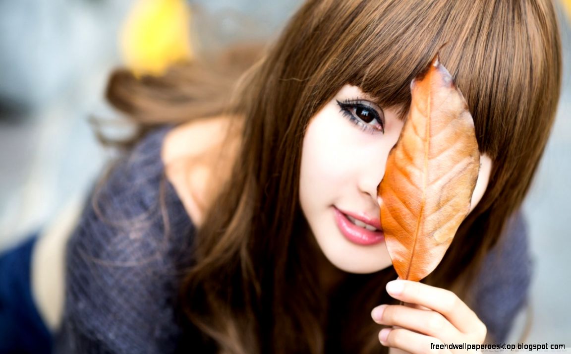 Girls Leaves HD desktop wallpaper High Definition Fullscreen Girls Leaves HD desktop wallpaper High Definition Fullscreen