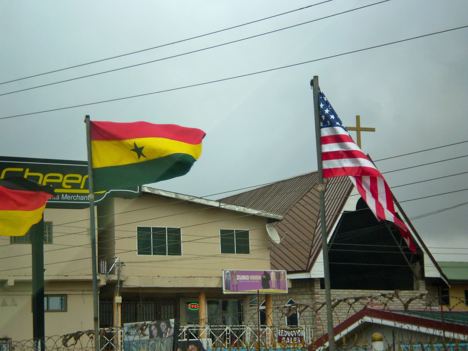 Ghana With The Wind A roll of toilet paper