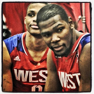 Kevin Durant y Russell Westbrook