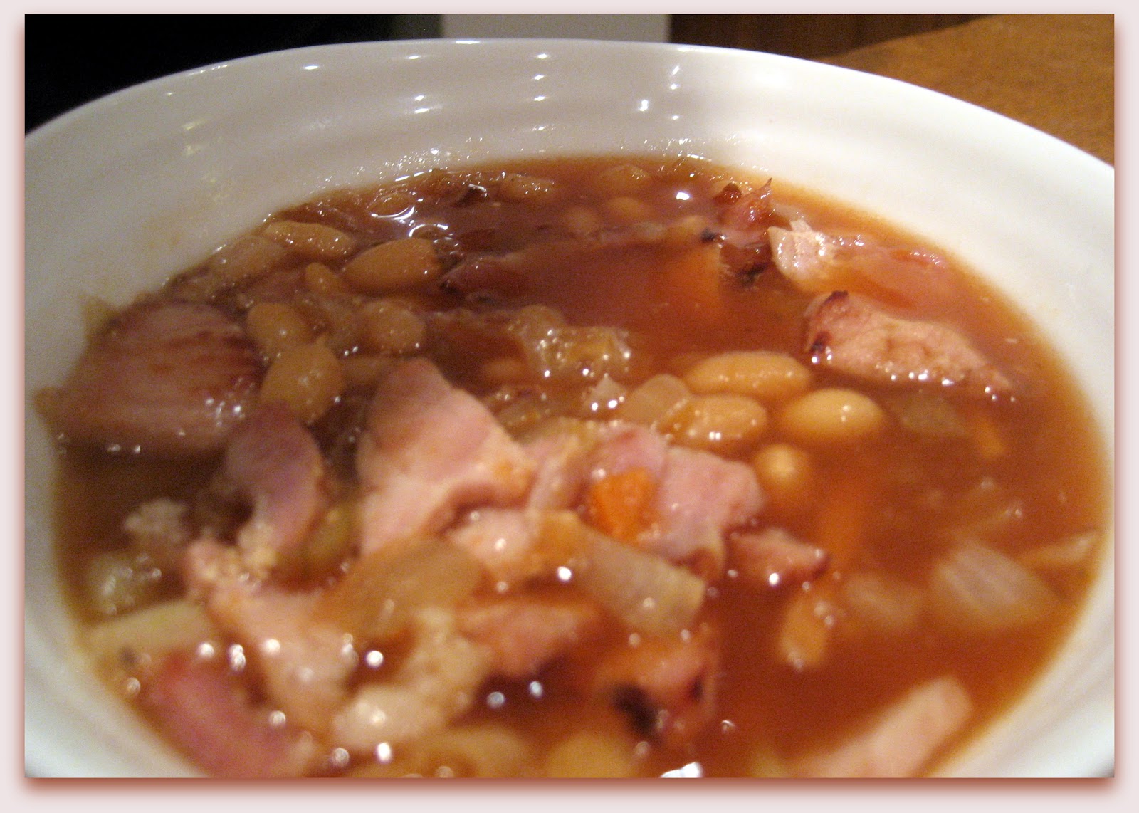 PEBBLE SOUP Baked Bean Soup