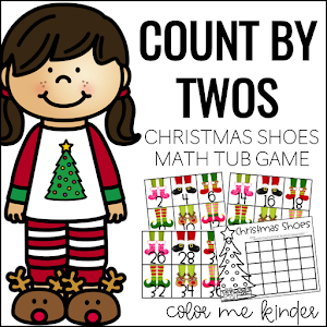 Christmas Shoes Math Tub Game