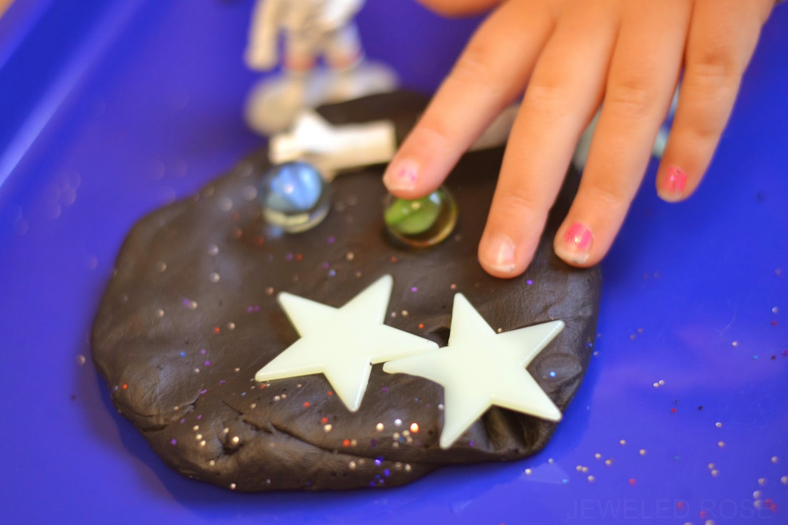 Galaxy Dough {Play Recipe} Growing A Jeweled Rose