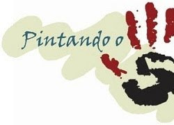 Pintando os dedos. Pintando os dedos.
