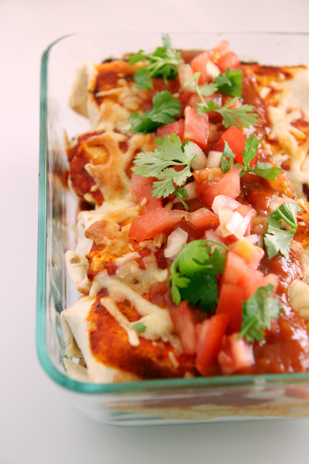 Beef and Bean Enchiladas Vondelicious!