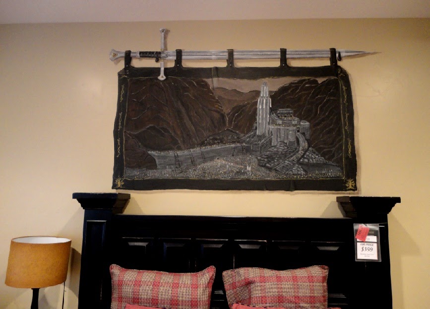 Bawden Fine Murals Lord of the Rings inspired Mural