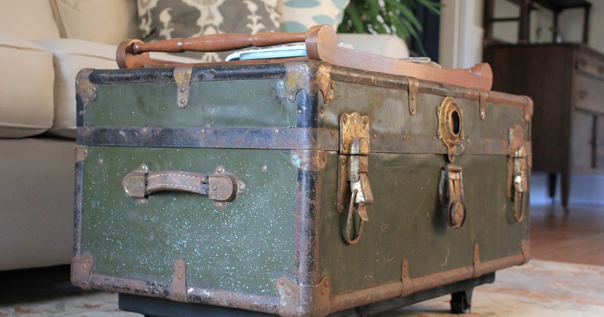 Learn Diy trunk into coffee table Ch