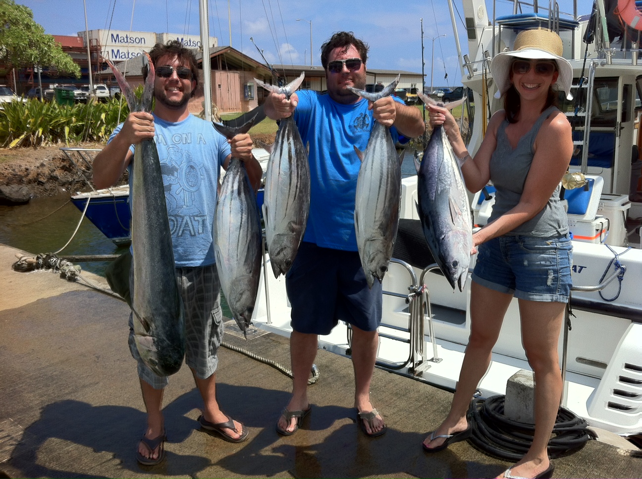 Clure Fishing Chaters Kauai Hawaii Kauai fishing report