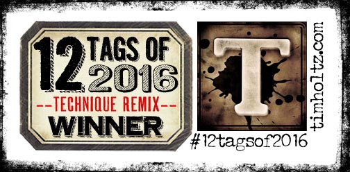 Twelve Tags Re-Mix Challenge 2016