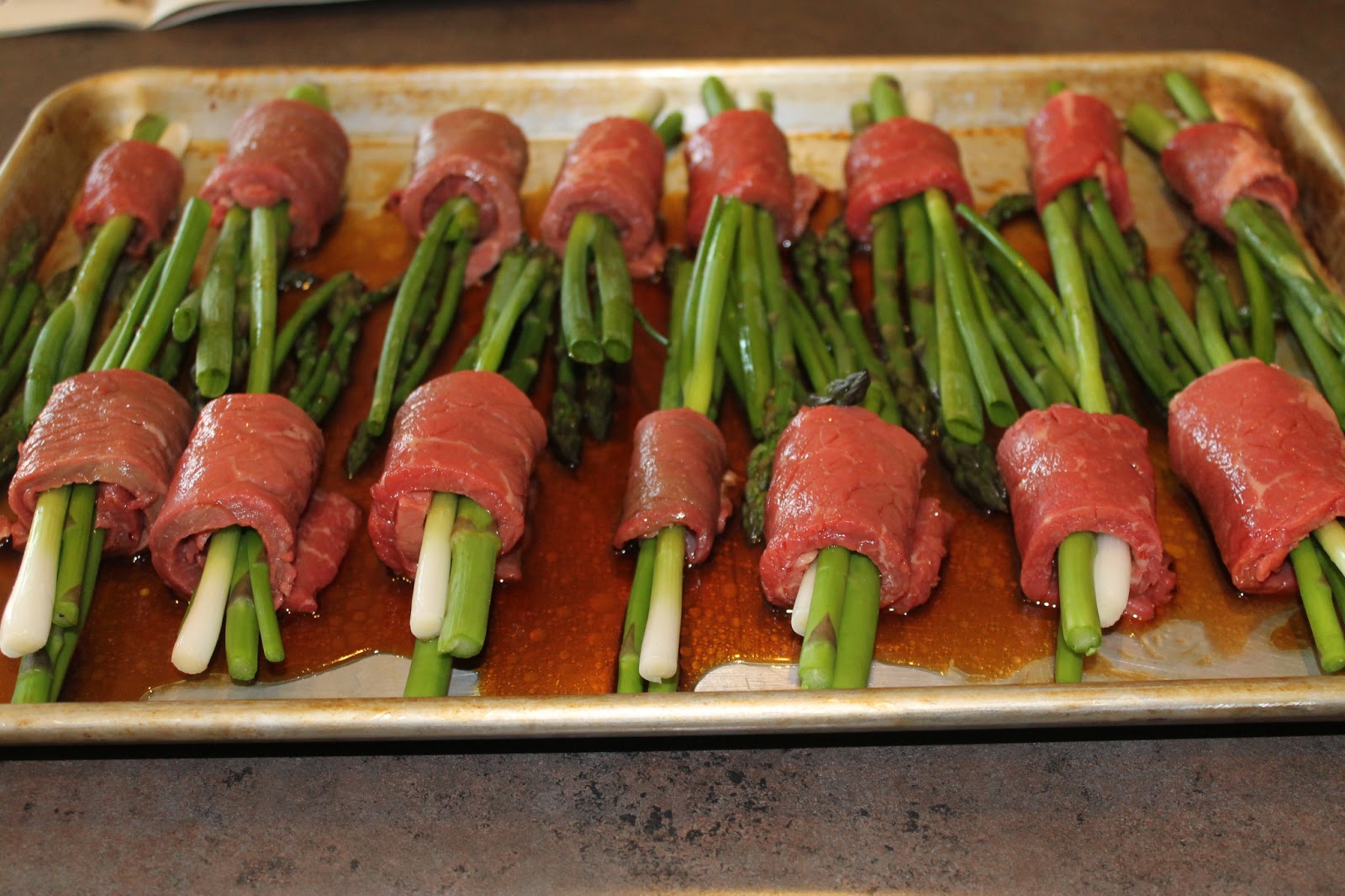 The Cooking Couple Japanese Steak Rolls with Garlic Lime Rice