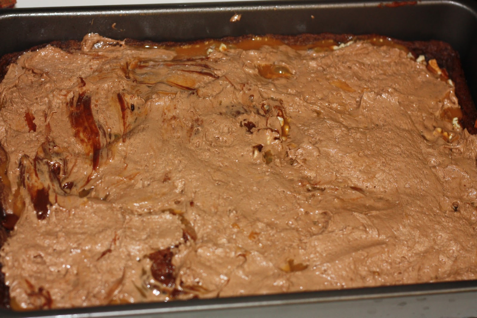 Mormon Mavens in the Kitchen German Chocolate Caramel Brownies