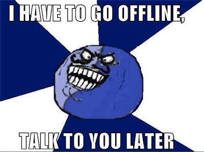 Go offline on Facebook
