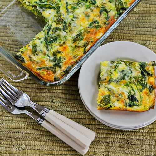 Baby Kale, Mozzarella, and Egg Bake Recipe (and Ten More Ideas for