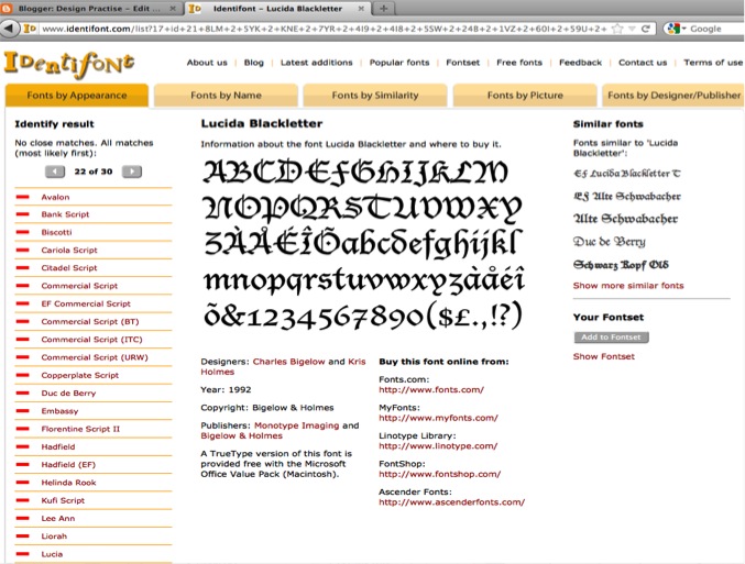 lucinda font