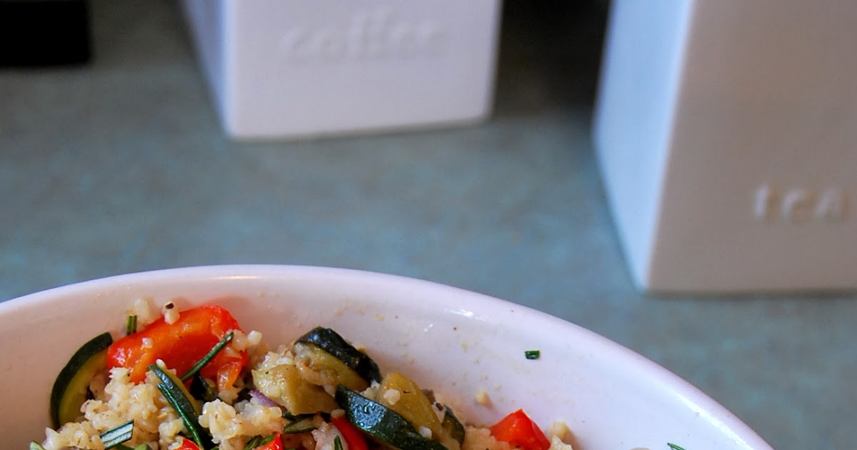 LoveLettersInaPan Jamie Oliver's Farro Salad with Roasted Veg