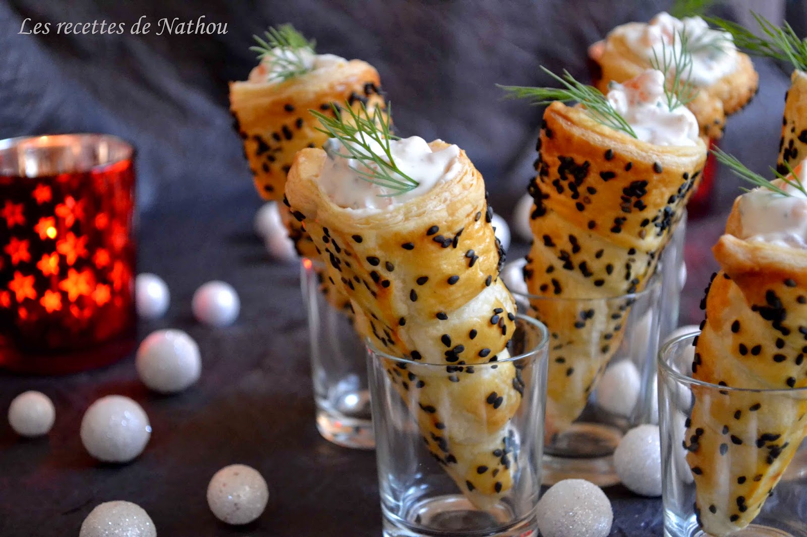 Ma cuisine au fil de mes idées... feuilletés au fromage frais