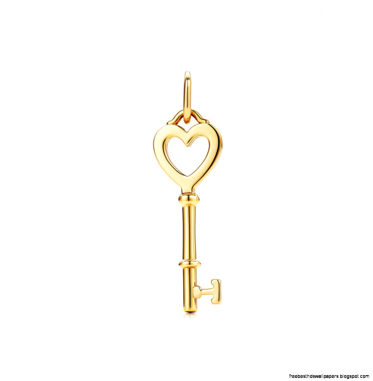 Tiffany Keys heart key pendant in 18k gold mini Tiffany Co Tiffany Keys heart key pendant in 18k gold mini Tiffany Co