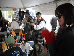 Tent jam session