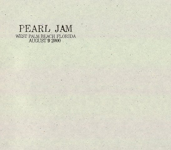 REARVIEWMIRROR: Pearl Jam Live: Pearl Jam - West Palm Beach, Florida