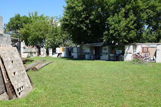 The Junkyard Outsider Art Park Mason City Iowa collage art