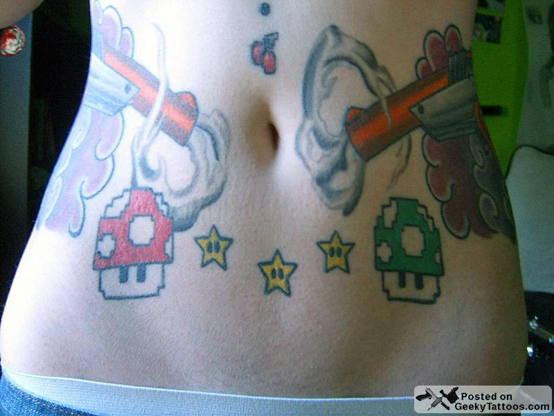 Video Game Tattoos That Make