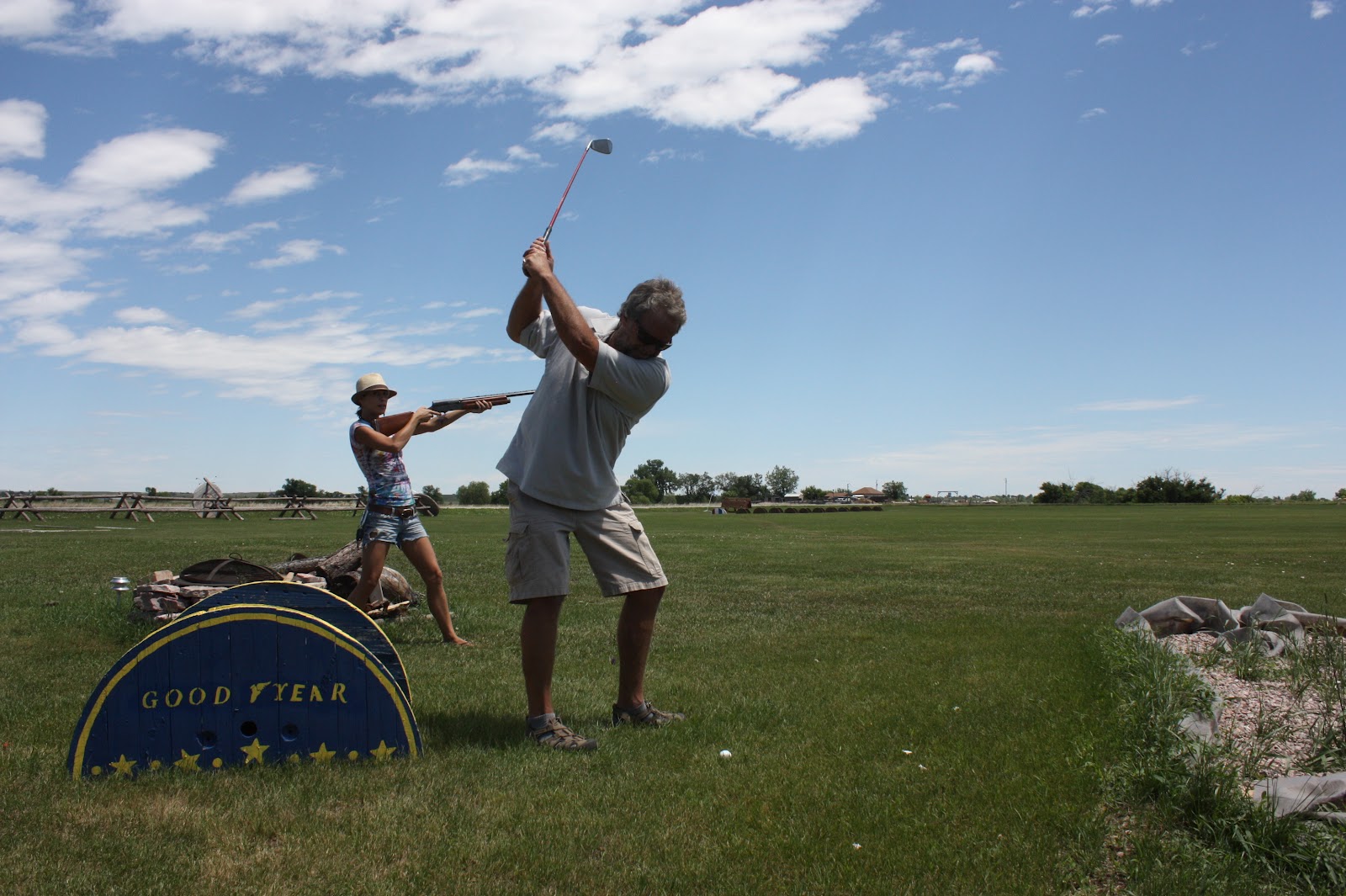 "Lost" Driving Range Lost Driving Range "Duck Dakota Dynasty" skeet