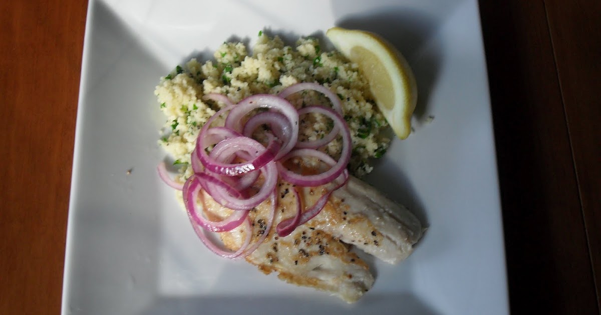 Have Dinner With Us! Lemon Tilapia with GarlicParsley Couscous