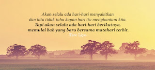 Kata-Kata Tere Liye Kata-Kata Tere Liye