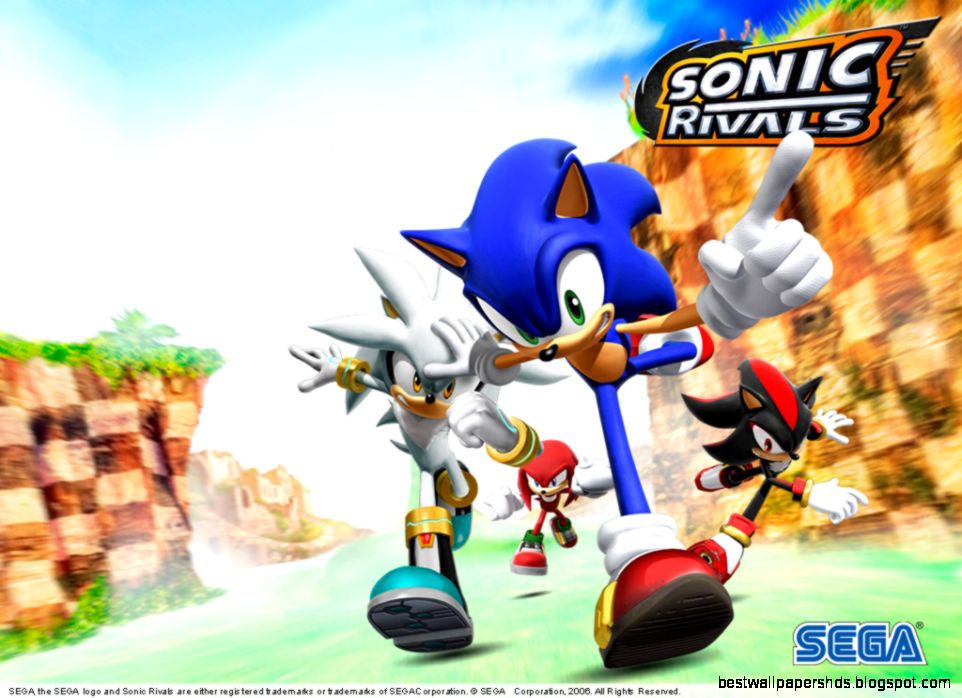 Papéis de Parede Sonic Rivals Papéis de Parede Sonic Rivals