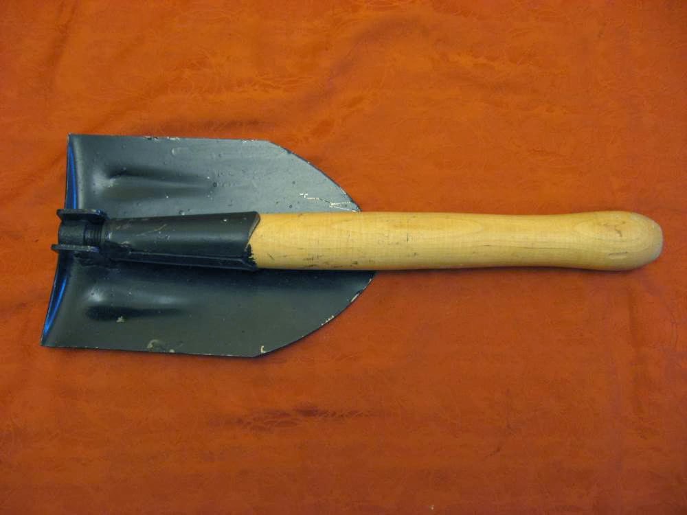 bingbabel Russian Army VDV Small folding Shovel attachment to RD54