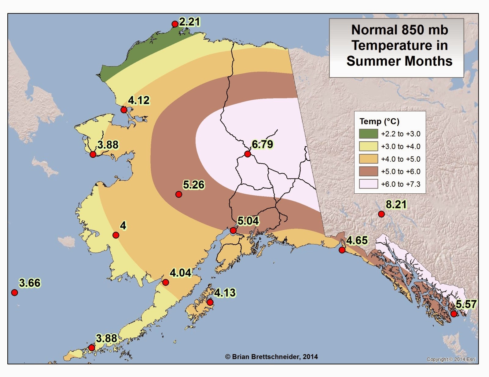 Deep Cold Alaska Weather & Climate Upper Air This Summer Part I