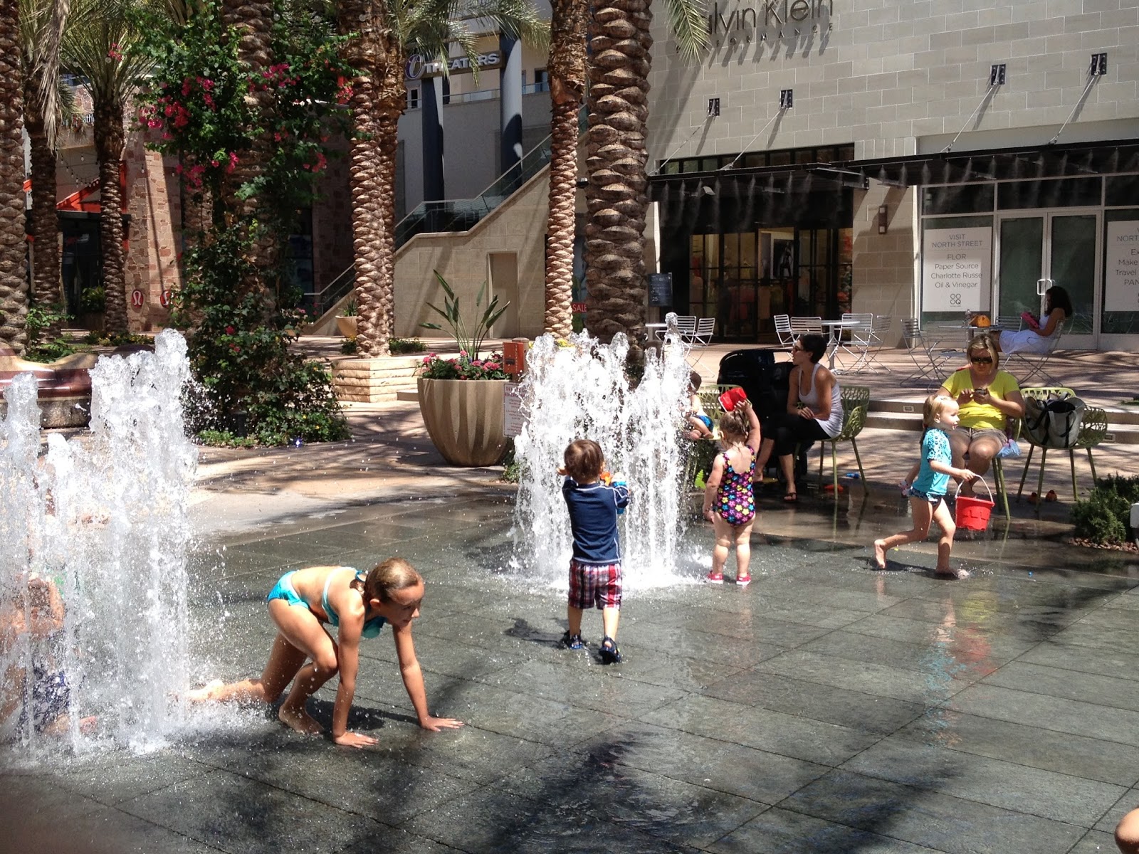 Love Always, Paola SCOTTSDALE QUARTER SPLASH PAD