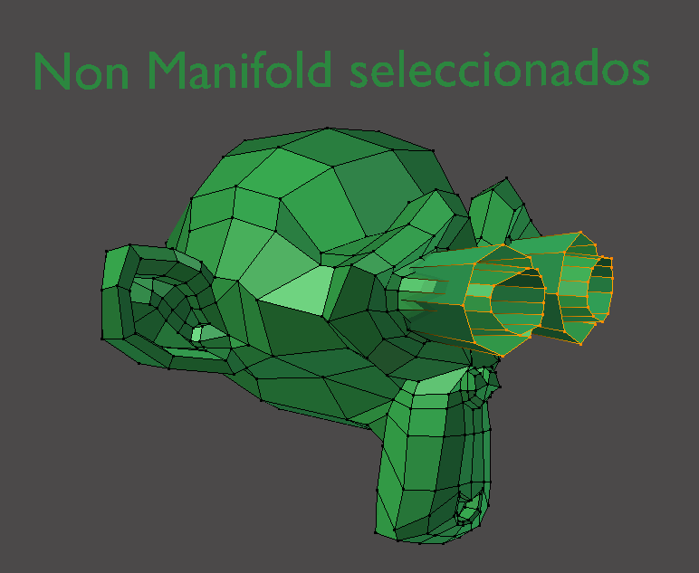 Blenderizad Como eliminar la geometría "Non Manifold" en Blender