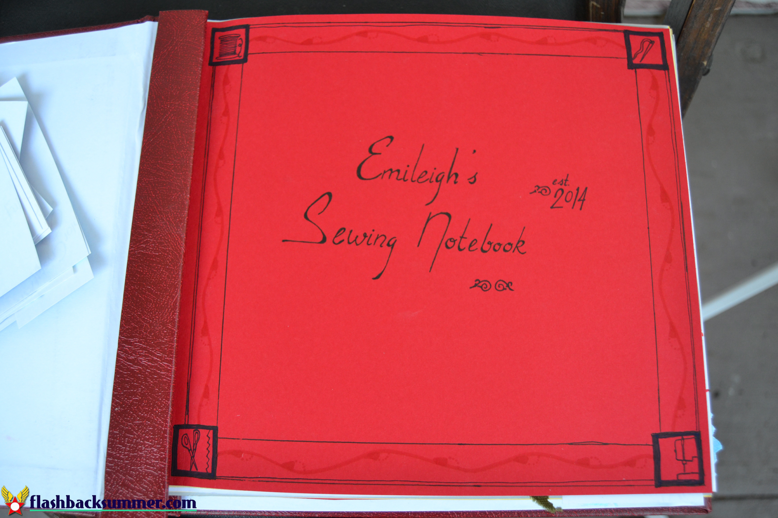 Flashback Summer: Creating a Project Journal - Sewing DIY