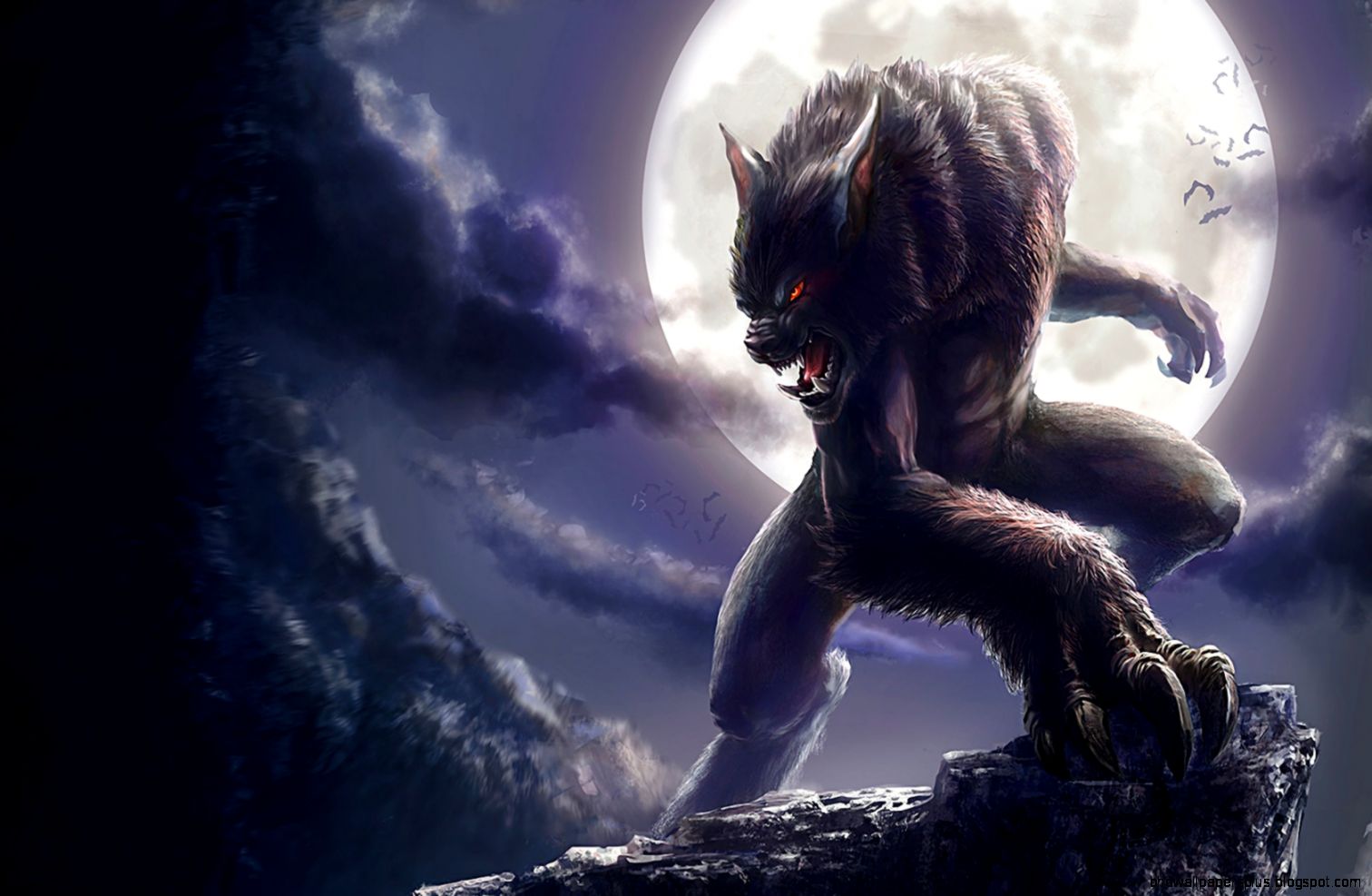 Werewolf And Full Moon Wallpapers 1680x1050 415100 Werewolf And Full Moon Wallpapers 1680x1050 415100