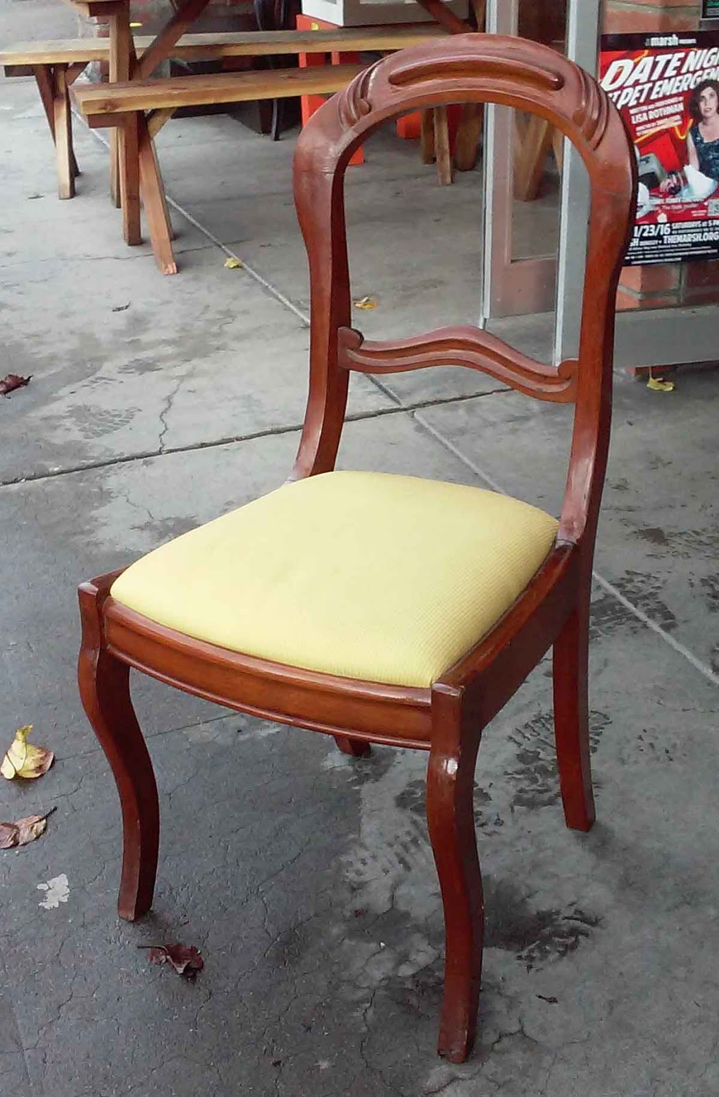 Uhuru Furniture Collectibles Sold Vintage Open Back