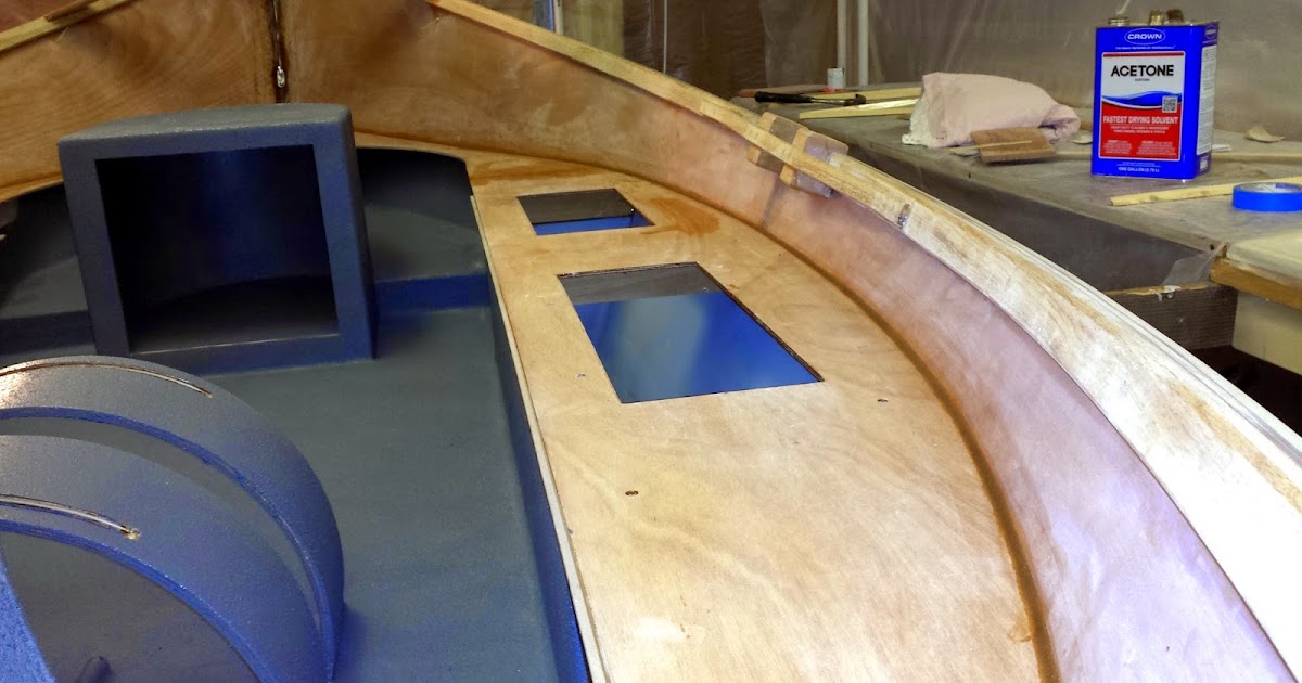 Fly Fishing Traditions Kingfisher Drift Boat Build. Installing the