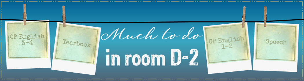 Much to do in room D-2