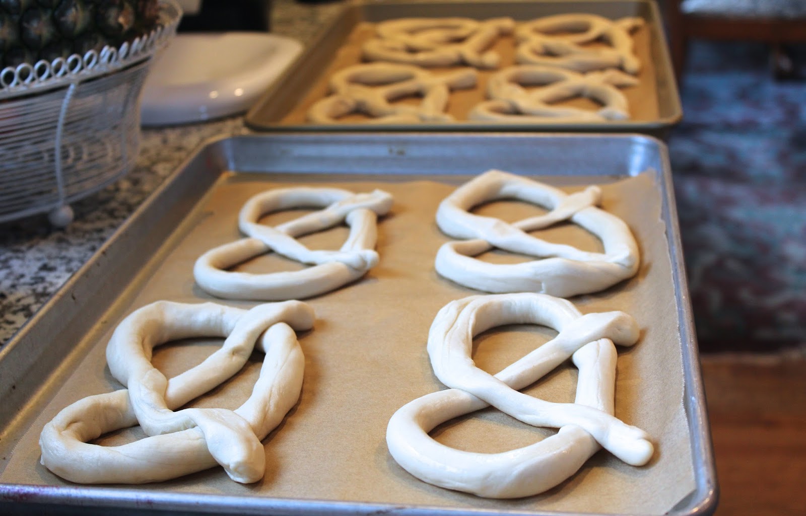Hey, Mom! What's For Dinner? Baked Soft Pretzels