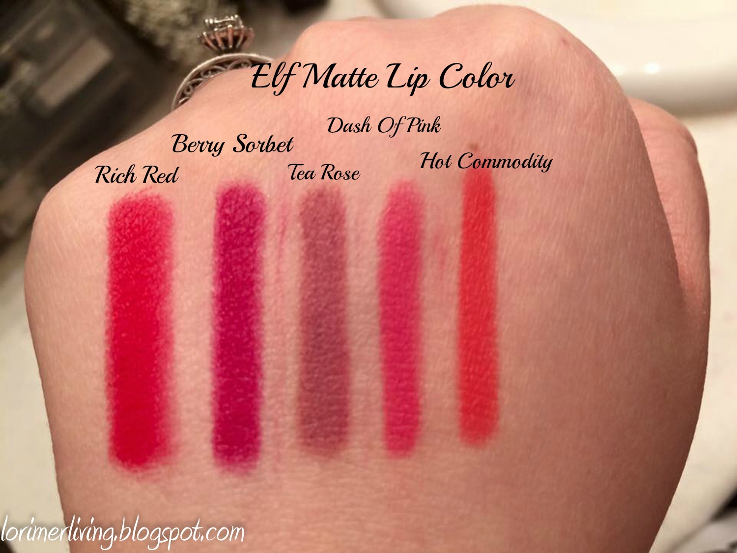 Elf Matte Lip Color Natural Swatch Elf Matte Lip Color Natural Swatch
